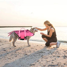 Load image into Gallery viewer, HiFuzzyPet Shark Fin Dog Life Jacket for Swimming