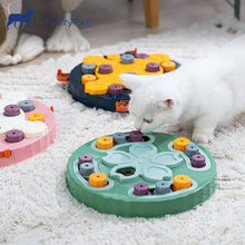 Load image into Gallery viewer, HiFuzzyPet Cat Food Puzzle Feeder, Cat Treats Puzzle Toys