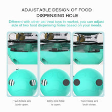 Load image into Gallery viewer, HiFuzzyPet Indoor Cat Interactive Toy, Cat Tracks Tumbler Treat Ball