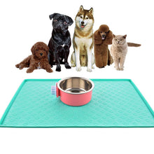 Load image into Gallery viewer, HiFuzzyPet Silicone Waterproof Dog Food Mat