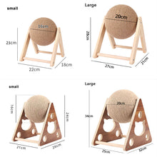 Load image into Gallery viewer, HiFuzzyPet Natural Sisal Rope Cat Scratching Ball Toy