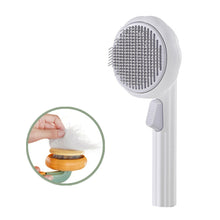 Load image into Gallery viewer, HiFuzzyPet Cute Pumpkin Shape Pet Self-Cleaning Brush