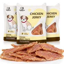 Load image into Gallery viewer, Tailfern Chicken Jerky Dog Treats, High Protain Dog Training Treats
