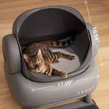 Load image into Gallery viewer, Hifuzzypet Self-Cleaning Cat Litter Box
