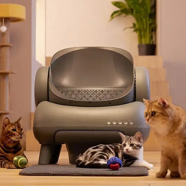 Hifuzzypet Self-Cleaning Cat Litter Box
