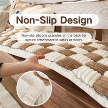 Load image into Gallery viewer, Plaid Square Cotton Pet Friendly Sofa Seat Covers, Couch Protector Mat Pad for Dogs
