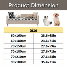 Load image into Gallery viewer, Plaid Square Cotton Pet Friendly Sofa Seat Covers, Couch Protector Mat Pad for Dogs

