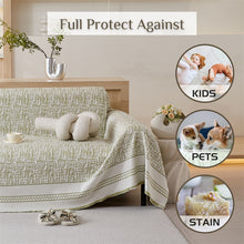 Load image into Gallery viewer, Summer Cooling Ice Silk Sofa Cover Non-Slip
