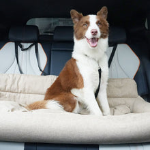 Load image into Gallery viewer, Large Travel Safety Dog Car Back Seat Bed with Seat Belt
