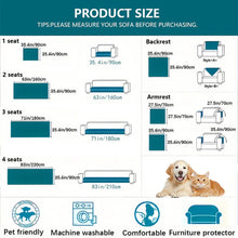 Load image into Gallery viewer, Waterproof Scratch-Resistant Chenille Couch Cover
