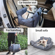 Load image into Gallery viewer, 3-in-1 Waterproof Dog Car Booster Seat With Safety Belt
