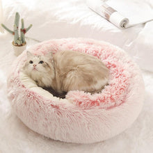 Load image into Gallery viewer, HiFuzzyPet Cat Cave Bed With Fluffy Cover
