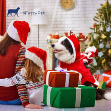 Load image into Gallery viewer, Dog Christmas Outfit with Santa Claus
