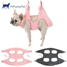 Load image into Gallery viewer, HiFuzzyPet Dog Grooming Hammock for Dog Nail Clipping
