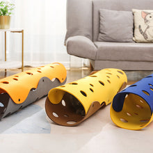 Load image into Gallery viewer, HiFuzzyPet Pets Cat Felt Cloth Tunnel Toy
