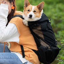 Load image into Gallery viewer, HiFuzzyPet Shoulders Washable Doggie Backpacks For Hiking
