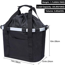 Load image into Gallery viewer, HiFuzzyPet Folding Dog Bike Basket
