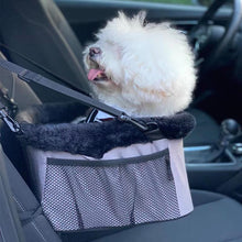 Load image into Gallery viewer, HiFuzzyPet Adjustable Dog Car Booster Seat
