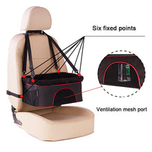 Load image into Gallery viewer, HiFuzzyPet Adjustable Dog Car Booster Seat

