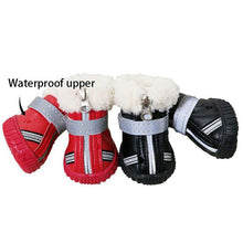 Load image into Gallery viewer, HiFuzzyPet Waterproof Dog Boots for Winter
