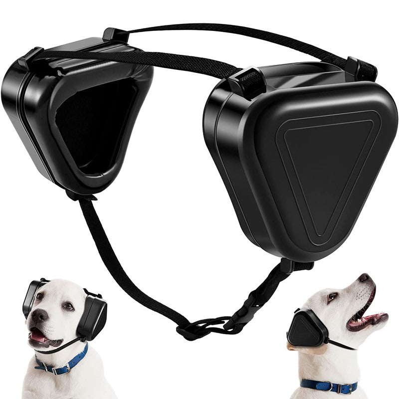 black dog earmuffs noise protection