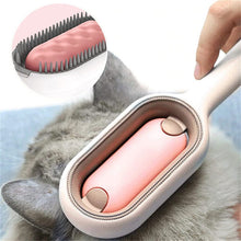 Load image into Gallery viewer, pink cat brush for grooming 
