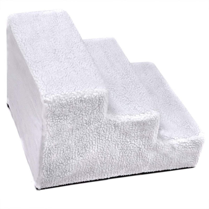HiFuzzyPet Removable Dog Stairs for Tall Bed,Car