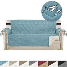 Load image into Gallery viewer, HiFuzzyPet Water Resistant Reversible Pet Couch Cover, Furniture Protector
