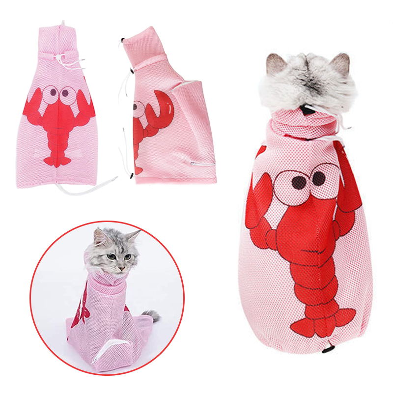 crayfish cat bathing bag