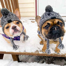 Load image into Gallery viewer, winter dog hat by machine washed
