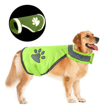 Load image into Gallery viewer, HiFuzzyPet Reflective Dog Safety Vest for Day or Night Outdoor Activity
