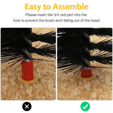 Load image into Gallery viewer, HiFuzzyPet Cat Arch Self Groomer Brush with Scratcher Pad
