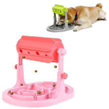 Load image into Gallery viewer, pink dog puzzle slower feeder toys
