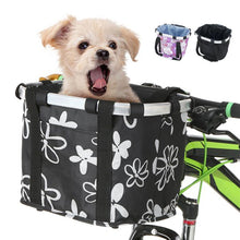 Load image into Gallery viewer, HiFuzzyPet Folding Dog Bike Basket
