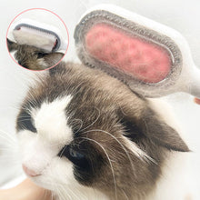 Load image into Gallery viewer, pink cat brush for grooming 
