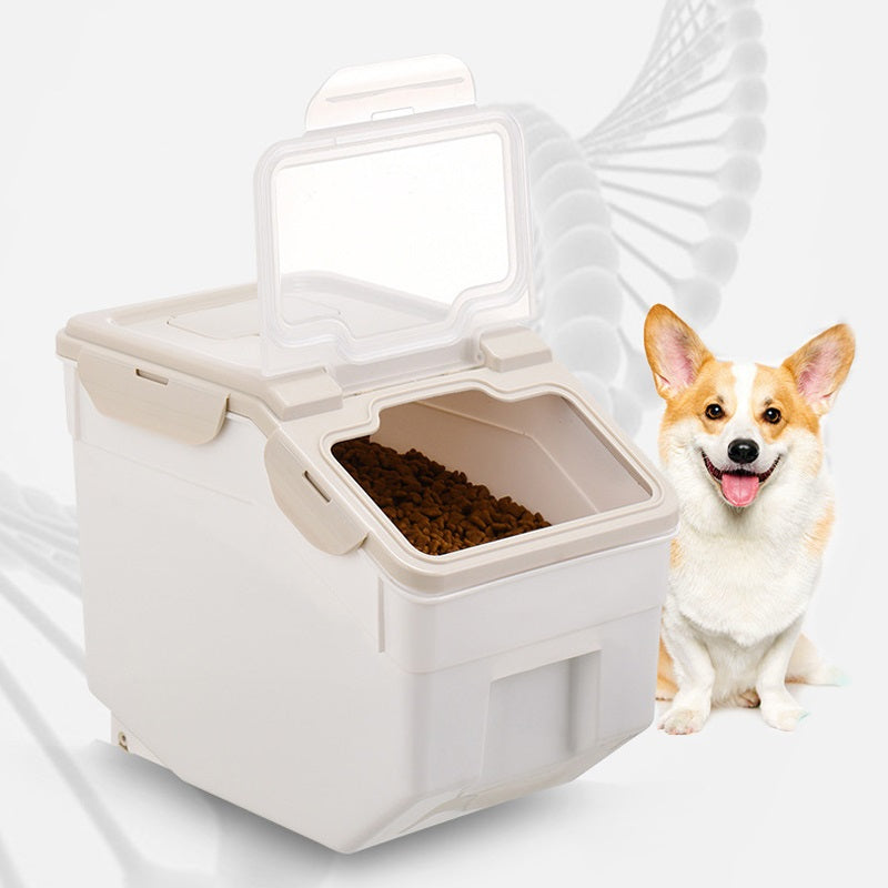 HiFuzzyPet Airtight Large Dog Food Container