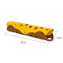 Load image into Gallery viewer, HiFuzzyPet Pets Cat Felt Cloth Tunnel Toy
