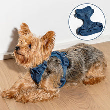 Load image into Gallery viewer, navy blue dog vest harnesses 
