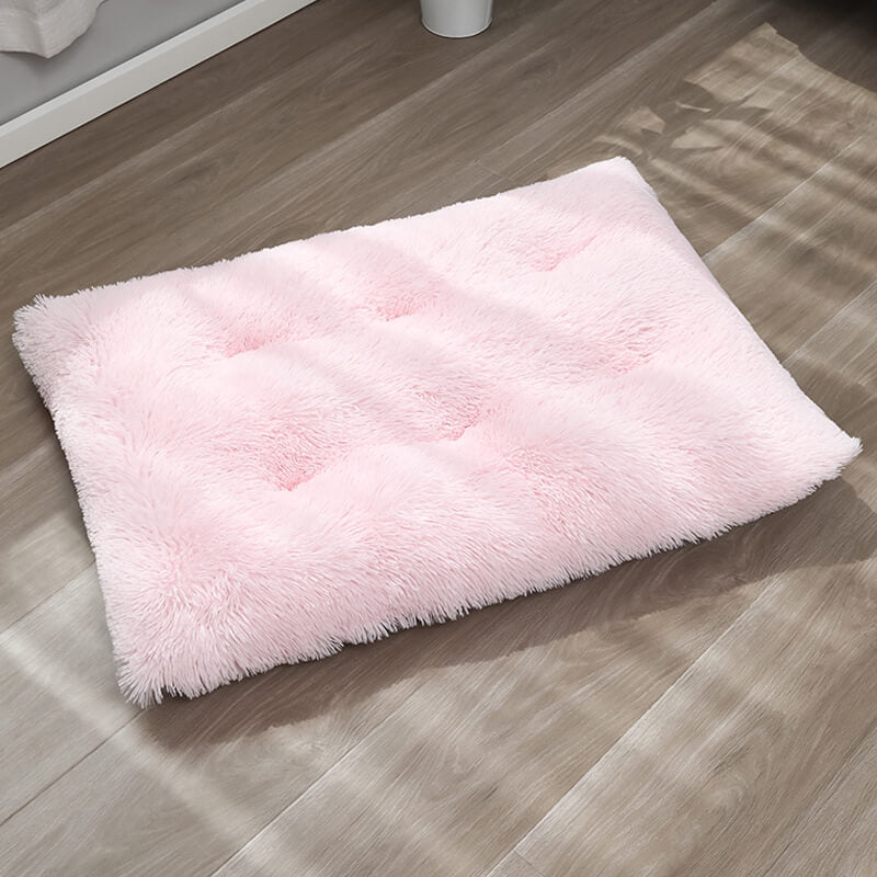 pink-2 dog crate bed mat