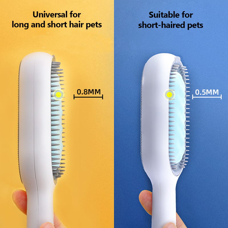 cat brush for grooming size chart