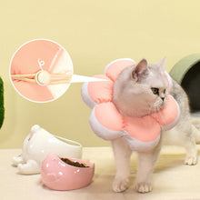 Load image into Gallery viewer, HiFuzzyPet Cute Flower Shape Cat Cone Collar, Waterproof
