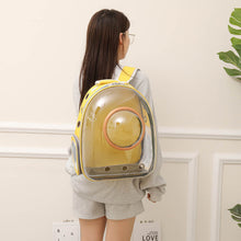 Load image into Gallery viewer, HiFuzzyPet Clear Cat Carrier Backpack with Window
