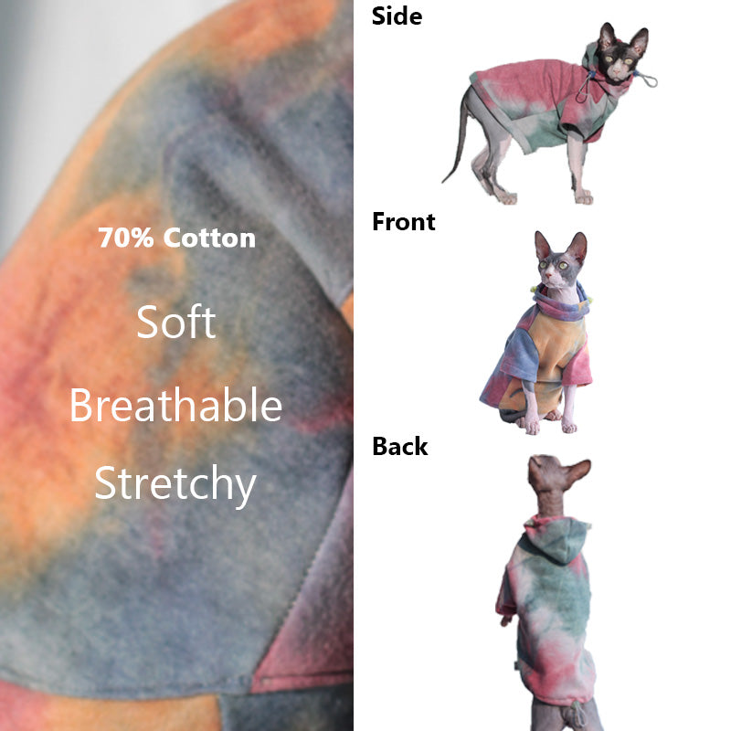 dog cat hoodies display