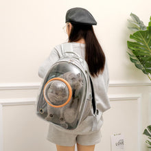 Load image into Gallery viewer, HiFuzzyPet Clear Cat Carrier Backpack with Window
