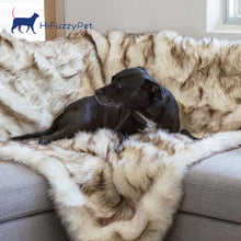 Load image into Gallery viewer, fur dog blanket couch protector
