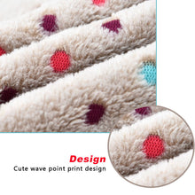 Load image into Gallery viewer, cute dot pattern dog cat blanket
