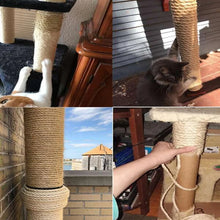 Load image into Gallery viewer, HiFuzzyPet Sisal Rope for Cats 328FT, 1/4in Diameter
