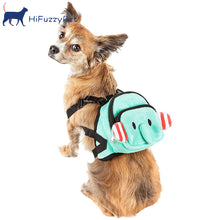 Load image into Gallery viewer, HiFuzzyPet Small Dog Hiking Backpack, Puppy Saddlebag
