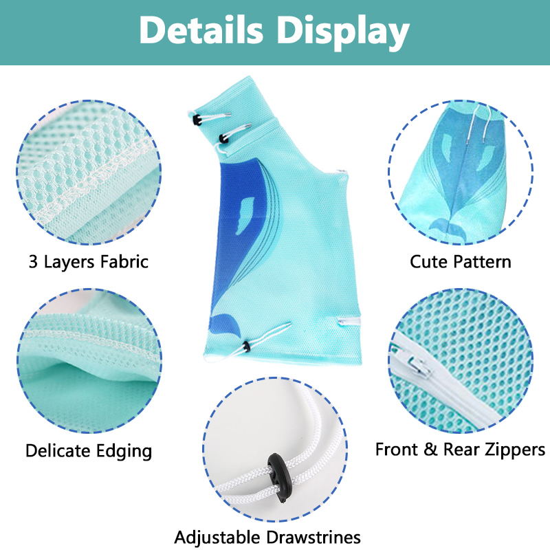 cat bath bag details
