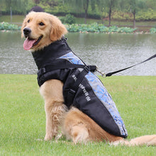 Load image into Gallery viewer, glare blue dog coat jacket
